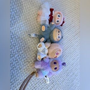 Prada labubu and more! Set of 4 with clothes